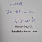 Hanna Niittymäki : Rauhankasvatusneuvola Ihmisiksi elämis... - pikkukuva 3