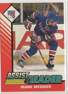 Mark Messier 93-94 Kenner Starting Lineup Card