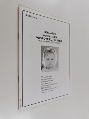 Laura Kortepohja ym. : Johdatus varhaiseen vuorovaikutukseen