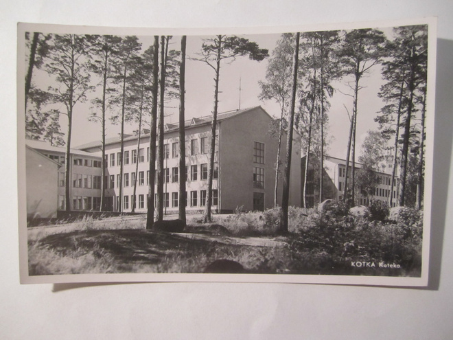 VANHA Postikortti Kotka 1950-l Alkup.Mallikappale
