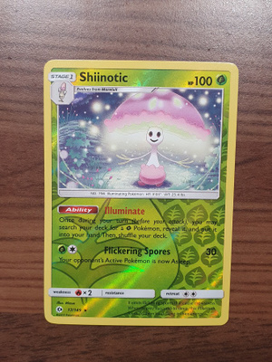 Pokemon Shiinotic 17/149 Reverse holo