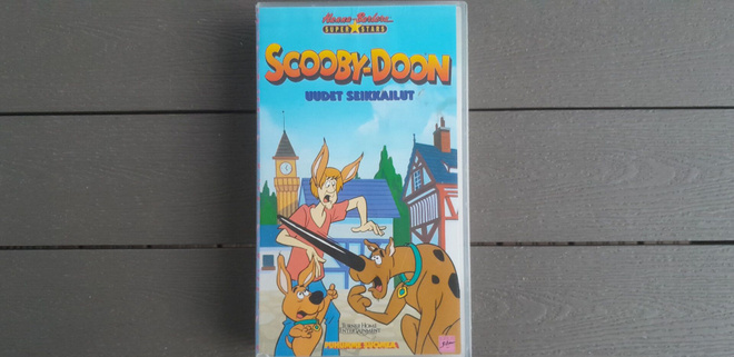 VHS: Scooby-Doon Uudet Seikkailut (Hanna-Barbera 1959/?)