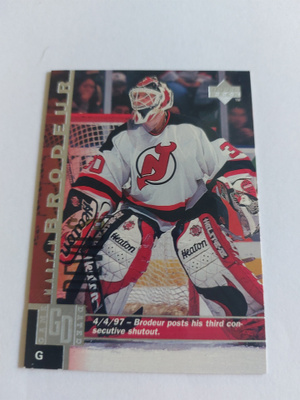 1997-98 Upper Deck #300 Martin Brodeur