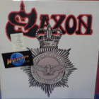 SAXON - STRONG ARM OF THE LAW 1ST FRA-80 PRESS EX+/EX+ LP - pikkukuva 1