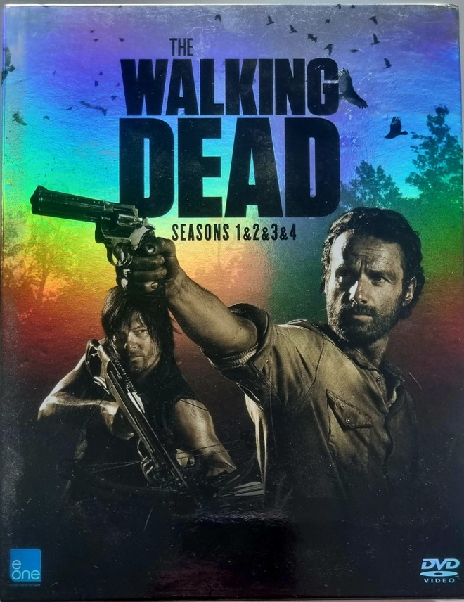 THE WALKING DEAD KAUDET 1 -4 DVD
