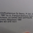 NIILO PIELINEN,PASSIPOLIISIN PAINAJAINEN, 1989 - pikkukuva 2
