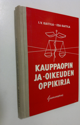I. V. Kaitila : Kauppaopin ja -oikeuden oppikirja
