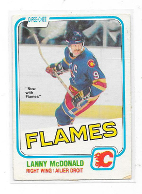 1981-82 OPC #77Lanny McDonald , Calgary Flames