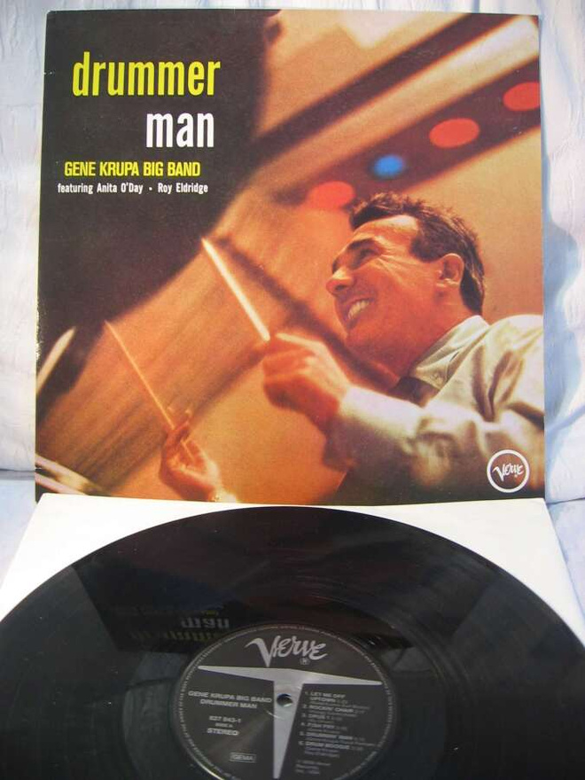 Gene Krupa Big Band: Drummer Man LP.