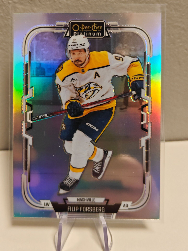 2025-26 O-Pee-Chee Platinum Filip Forsberg Rainbow SP #56
