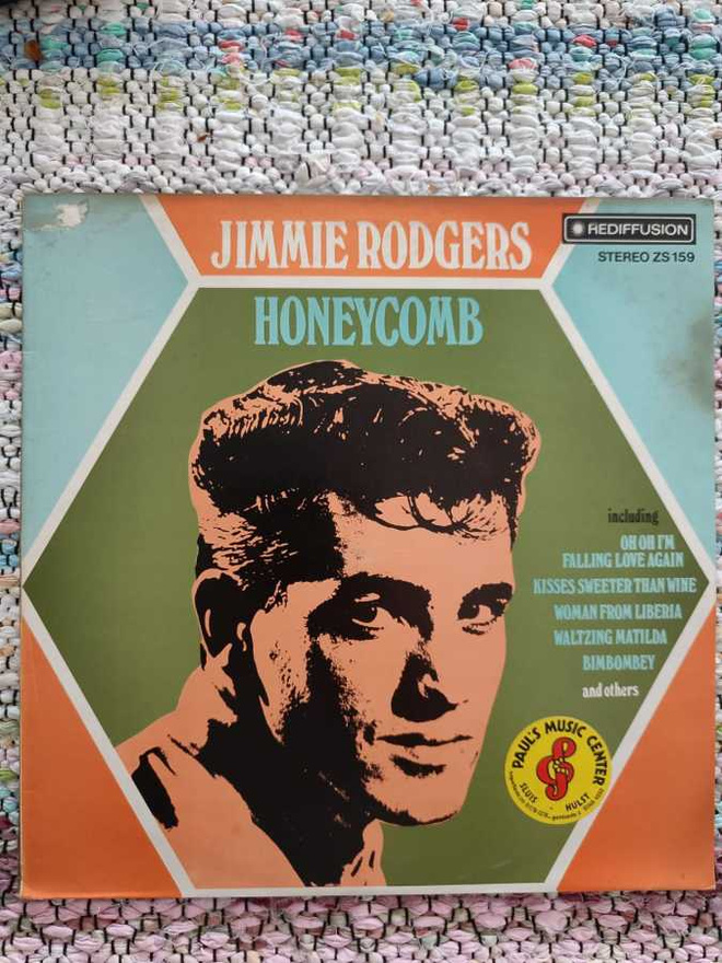 JIMMIE RODGERS - HONEYCOMB LP UK -73