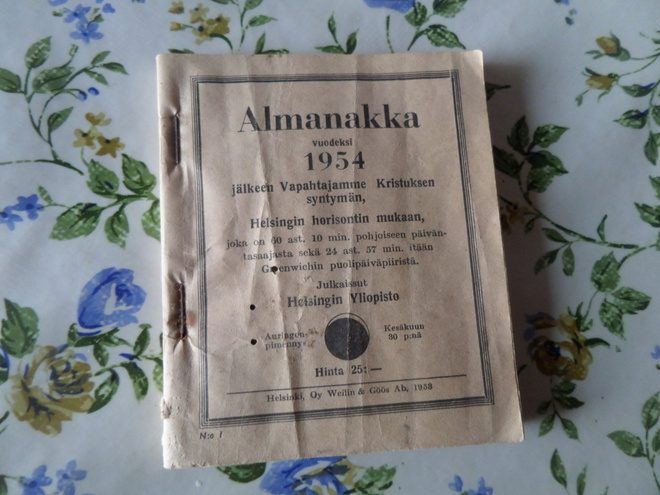 huuda syntymavuotesi almanakka 1954