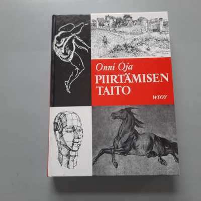 kirja Piirtämisen taito Onni Oja