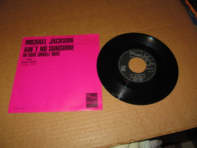 Michael Jackson 7" Ain`t No Sunshine, PS v.1971 GREAT!