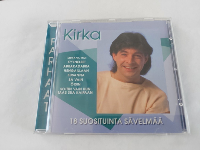 KIRKA - 18 SUOSITUINTA SÄVELMÄÄ . cd ( mm. Kyyneleet )
