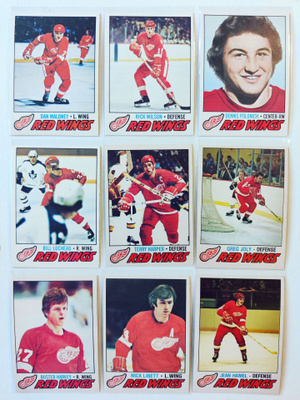 77-78 Opc - Detroit Red Wings 12kpl