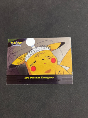 EP2 Pokemon Emergency FOIL Pokemon 2000 Topps TV