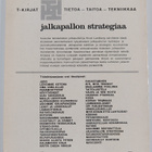Knud Lundberg : Jalkapallon strategiaa - pikkukuva 2