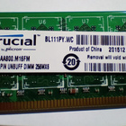 CRUCIAL MUISTIPIIRI 2 KPL 2GB 240-PIN UNBUFF DIMM 256MX6 - pikkukuva 3