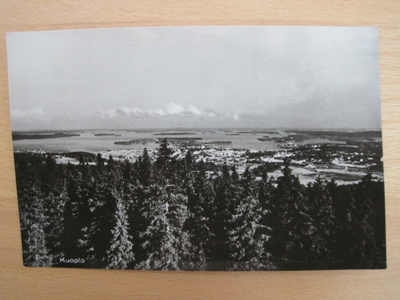 VANHA Postikortti Kuopio 1930-l Alkup. Mallikappale