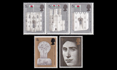 Iso-Britannia 522-6 ** Walesin prinssi (1969)