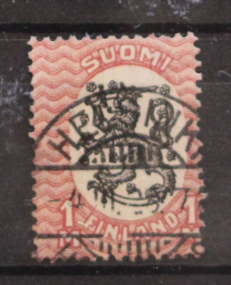 # 23457 # Helsinki 4.III.25 - M-17 1mk loisto