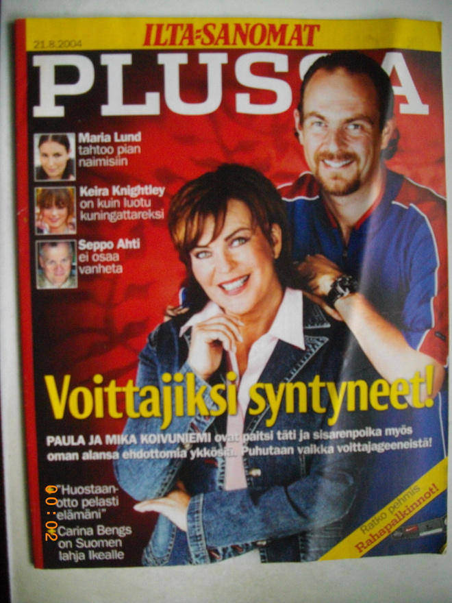 Ilta-Sanomat Plussa 21.8.2004