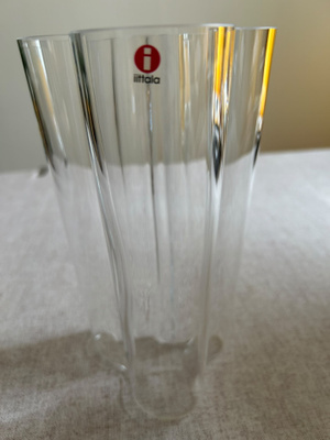 Iittala kirkas Finlandia Aalto-vaasi - Nokia yrityslahja