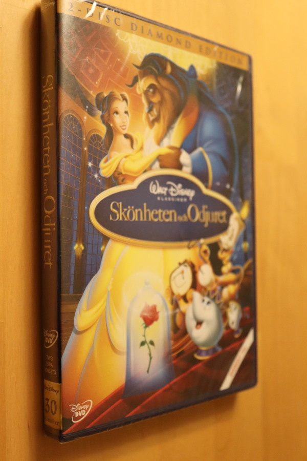 DVD Kaunotar ja hirviö ( 1991 Disney uusi )