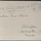 Kirje taiteilija Uuno Alangolle 1946, Lallukan taiteilijakot - pikkukuva 1