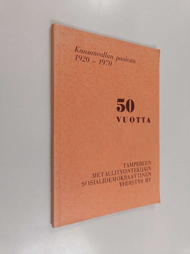 Matti Hyvönen : Tampereen metallityöntekijäin sosialidemo...