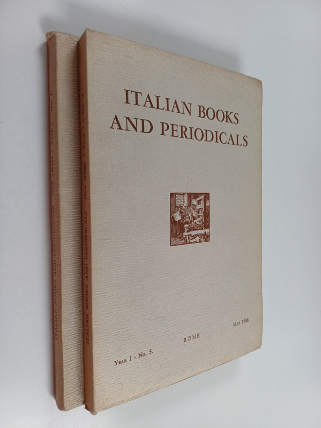 Italian books and periodicals year 1 - No. 5 & 6