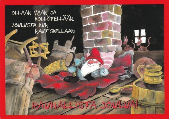 MAURI KUNNAS - TONTTU MAKOILEE VINTILLÄ - 2