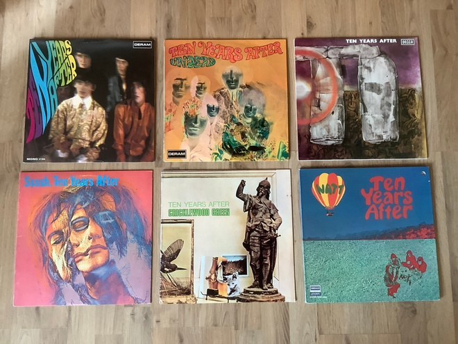 Ten Years After - Vinyylilevykokoelma, 18x LP’s