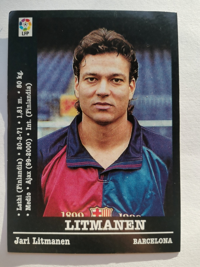 2000 Panini La Liga #28 Jari Litmanen