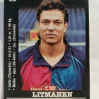 2000 Panini La Liga #28 Jari Litmanen - pikkukuva 1