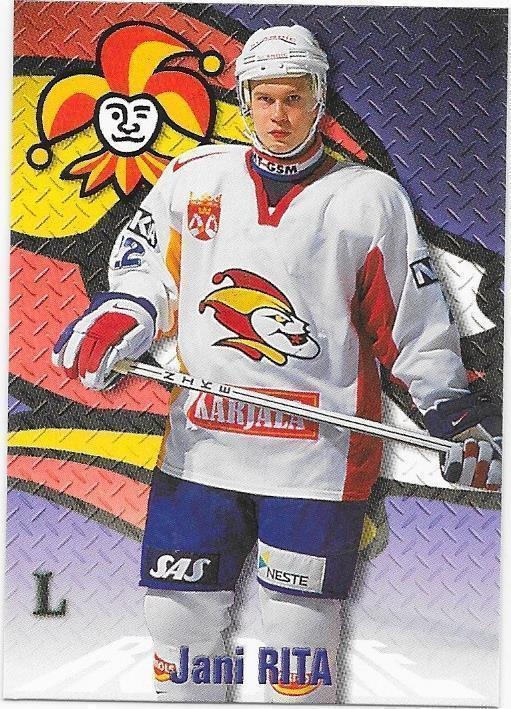 1998-99 CardSet #106 Jani Rita Jokerit