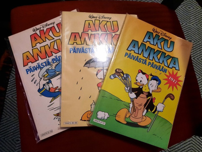 Aku ankka päivästä päivään 1941,1945,1947