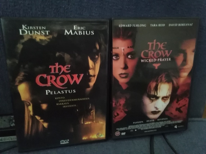 the CROW - Trilogia (3 DVD) 3 elokuvaa