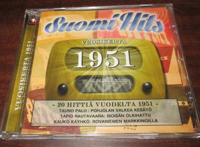Suomi Hits vuosikerta 1951 cd