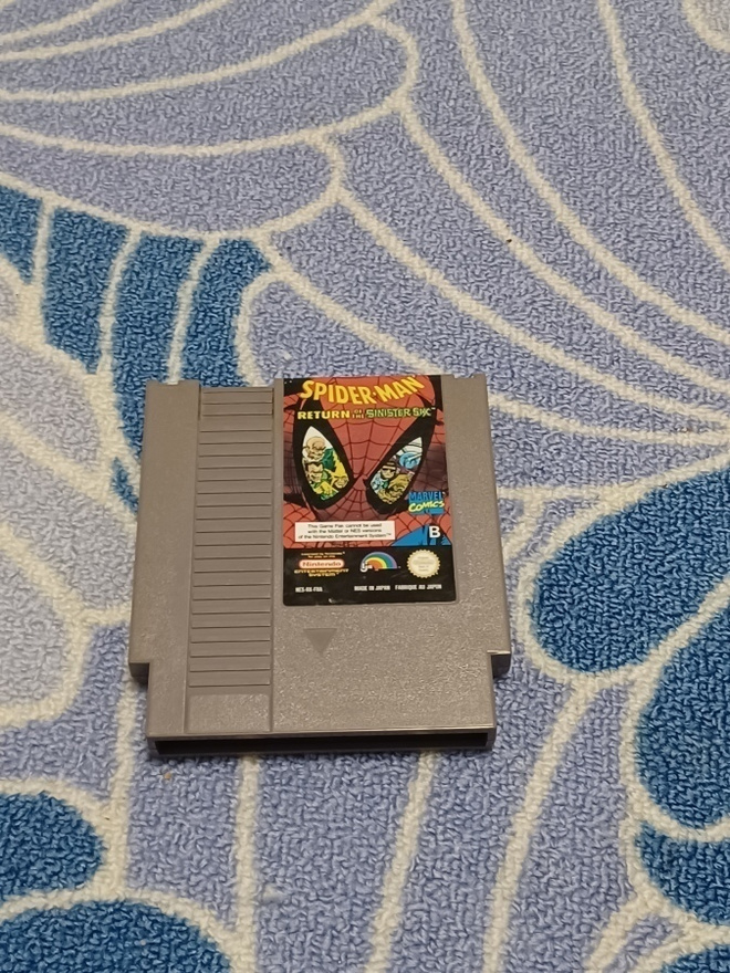 Spider-Man Return Of The Sinister Six NES