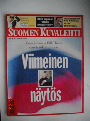 Suomen Kuvalehti Nro 36/1998 (13.3)