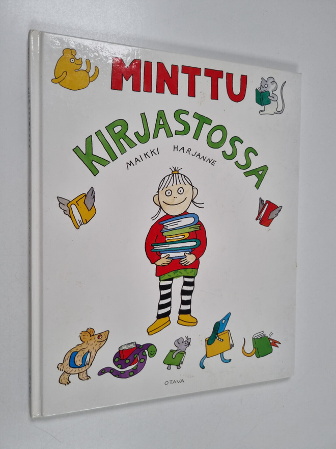 Maikki Harjanne : Minttu kirjastossa