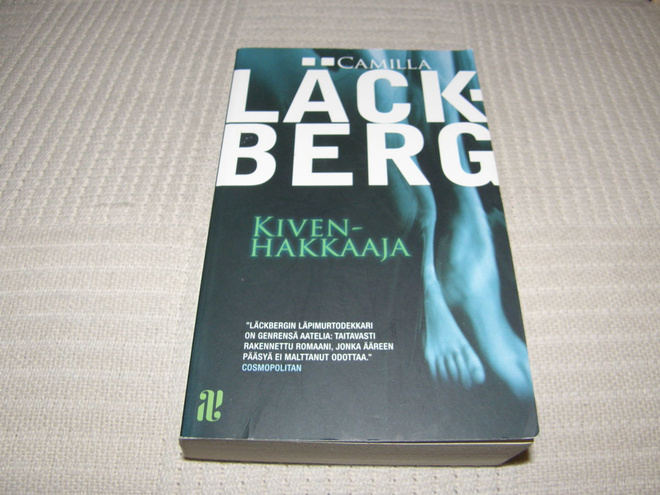 Camilla Läckberg  Kivenhakkaaja -pok