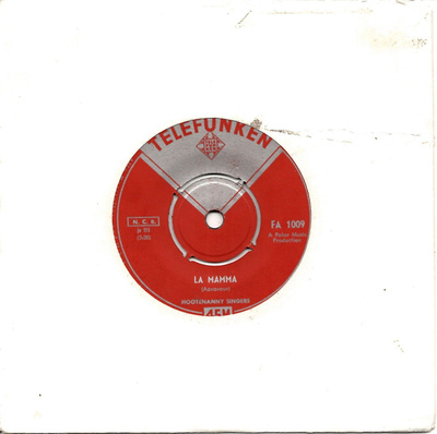 HOOTENANNY SINGERS: La Mamma / Gabrielle 7"