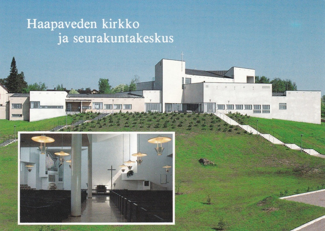 KIRKKOKORTTI - HAAPAVEDEN KIRKKO - 1