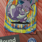 Nidoking 34 2 of 10 TV Animation Edition Topps Stick On - pikkukuva 1