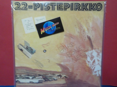 22-PISTESIRKKO - BARE BONE NEST 1. PAINOS FIN -89 M-/M- LP