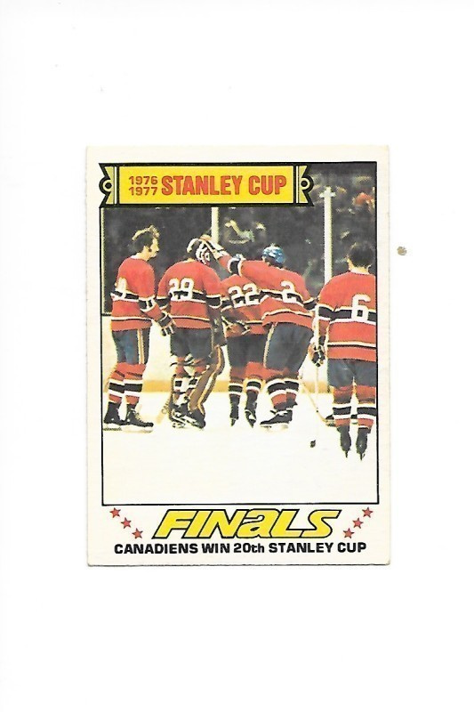 1977-78 OPC #264 Stanley Cup Montreal Canadiens