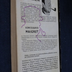 Simenon : Maigret muistelee ( 1.p. 1958 ) - pikkukuva 2